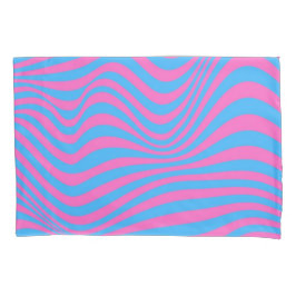 Wavy optical Illusion Pattern Kussensloop