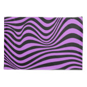 Wavy optical Illusion Pattern Kussensloop (Achterkant)