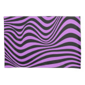 Wavy optical Illusion Pattern Kussensloop (Voorkant)