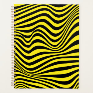 Wavy optical Illusion Pattern Planner