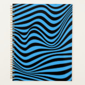 Wavy optical Illusion Pattern Planner (Voorkant)