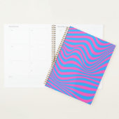Wavy optical Illusion Pattern Planner (Display)
