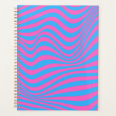 Wavy optical Illusion Pattern Planner (Voorkant)