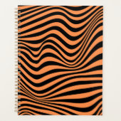 Wavy optical Illusion Pattern Planner (Voorkant)