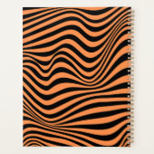 Wavy optical Illusion Pattern Planner (Achterkant)