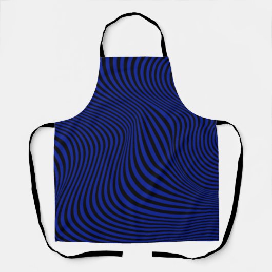 Wavy optical Illusion Pattern Schort (Voorkant)