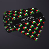 Wavy Palestina Vlag Patroon Stropdas