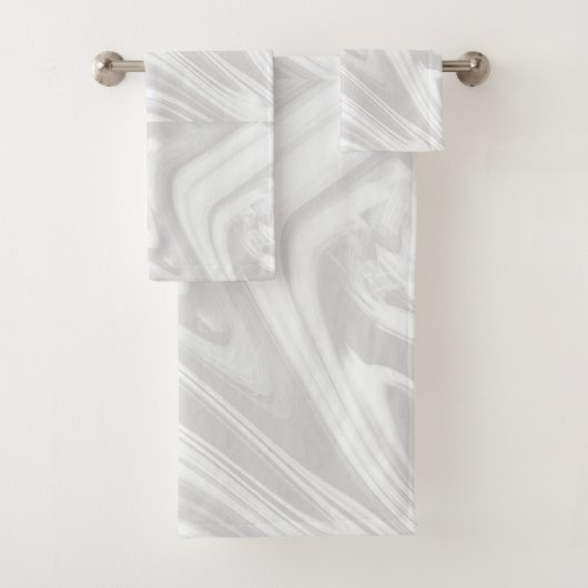 Wavy Pattern Bad Handdoek (Insitu)