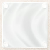 WAVY PATTERN GLAZEN ONDERZETTER (Achterkant)