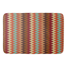 Wavy Pattern Sedona Southwest Bath Mat
