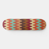 Wavy Pattern Sedona Southwest Persoonlijk Skateboard (Horizontaal)