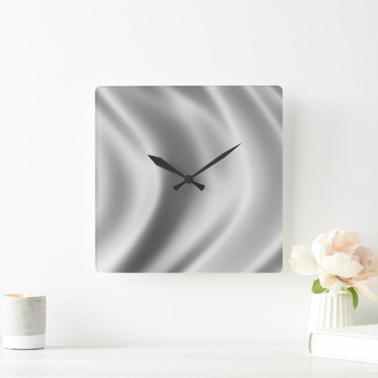 WAVY PATTERN VIERKANTE KLOK (Huis)