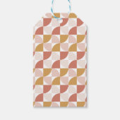 Wavy patterned Gift Label Cadeaulabel (Voorkant)