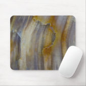 Wavy Petrified Wood Muismat (Met muis)
