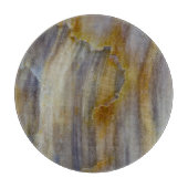 Wavy Petrified Wood Snijplank (Voorkant)