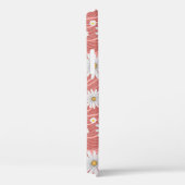 Wavy Pink Daisies Case-Mate iPhone Case (Achterkant / Rechts)