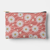 Wavy Pink Daisies Etui (Voorkant)