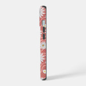 Wavy Pink Daisies iPhone 15 Case (Linkerkant)