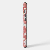 Wavy Pink Daisies iPhone Hoesje (Linkerkant)