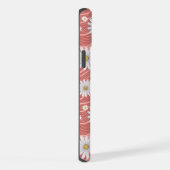 Wavy Pink Daisies iPhone Hoesje (Rechterkant)