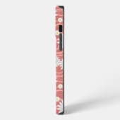 Wavy Pink Daisies iPhone Hoesje (Linkerkant)