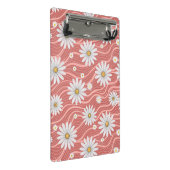 Wavy Pink Daisies Mini Klembord (Schuin)