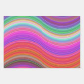 Wavy Rainbow of Colors Inpakpapier Vel (Voorkant 2)