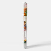 Wavy Rainbow Pastels AI Art Case-Mate iPhone Case (Achterkant / Rechts)