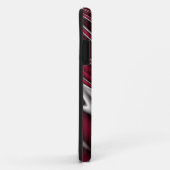 Wavy Red Case-Mate iPhone Case (Achterkant/rechts)