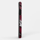 Wavy Red Case-Mate iPhone Case (Achterkant/rechts)
