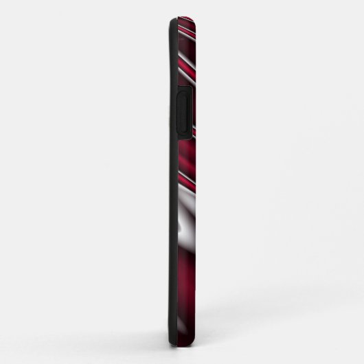 Wavy Red iPhone Case (Achterkant/rechts)