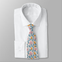  Wavy Retro Groovy Pastel Floral Pattern
