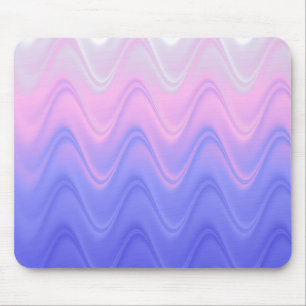 Wavy Roze Paarse Abstract Muismat