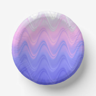 Wavy Roze Paarse Abstract Papieren Kommen