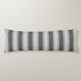 Wavy Sidesleeperpillow - Black & White  Lichaamskussen
