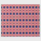 Wavy Star Spangled Banner Flag Cadeaupapier (Vlak)
