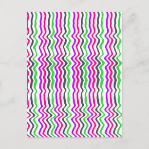 Wavy Stripe 2014 Briefkaart