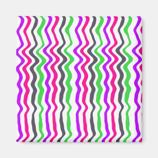 Wavy Stripe 2014 Magneet (Voorkant)