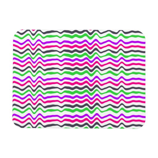 Wavy Stripe 2014 Magneet (Horizontaal)