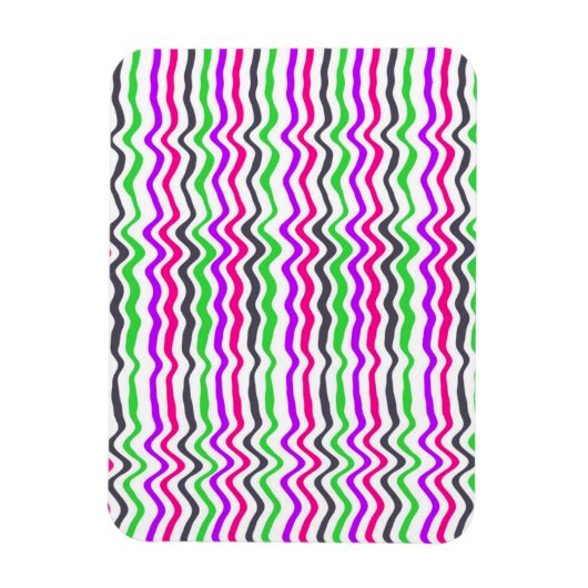 Wavy Stripe 2014 Magneet (Verticaal)
