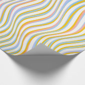 Wavy Stripes Cadeaupapier (Hoek)