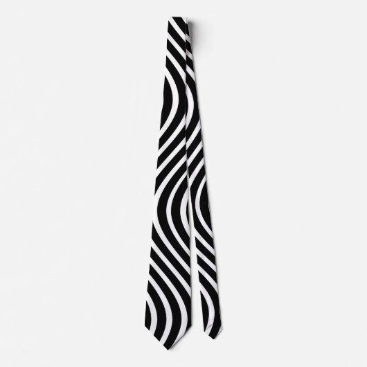Wavy Stripes Stropdas (Voorkant)