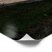 Wavy sunset perfect poster (Hoek)