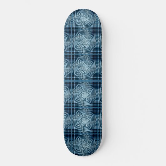 WAVY SWIRL CURVE PATTERN PERSOONLIJK SKATEBOARD (Voorkant)