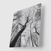 Wavy_Tree_Clock Vierkante Klok (Hoek)