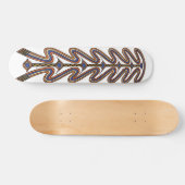 Wavy Tribal Skateboard - Extreme LA Skateboard (Horizontaal)