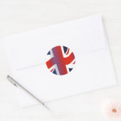 Wavy UK Ronde Sticker (Envelop)