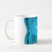 Wavy Waters Jesus Fish Koffiemok (Links)