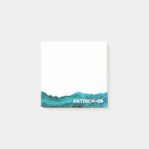 Wavy Waters Jesus Fish Post-it® Notes
