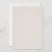 Wavy Wedding Photo Save the Date (Achterkant)